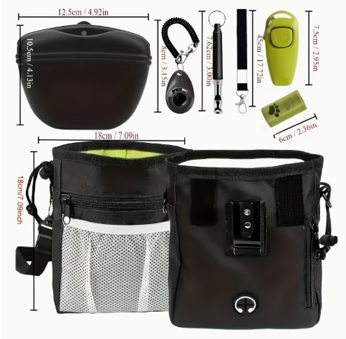 All-in-One Pet Training Kit — Whistle, Clicker, Treat Pouch & More