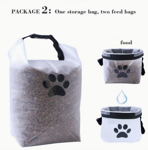 Adventure Feed & Treat Bag — 5L Outdoor Pet Food Storage for Every Adventure