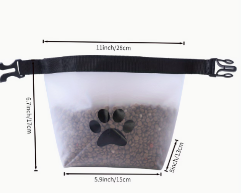 Adventure Feed & Treat Bag — 5L Outdoor Pet Food Storage for Every Adventure